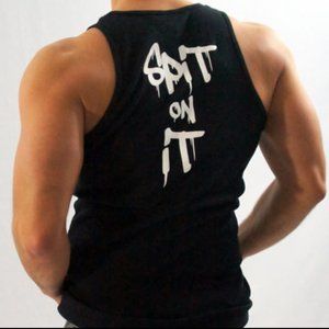 Original Gingers Do It Better Tank Spit On It Black Tank Back Print